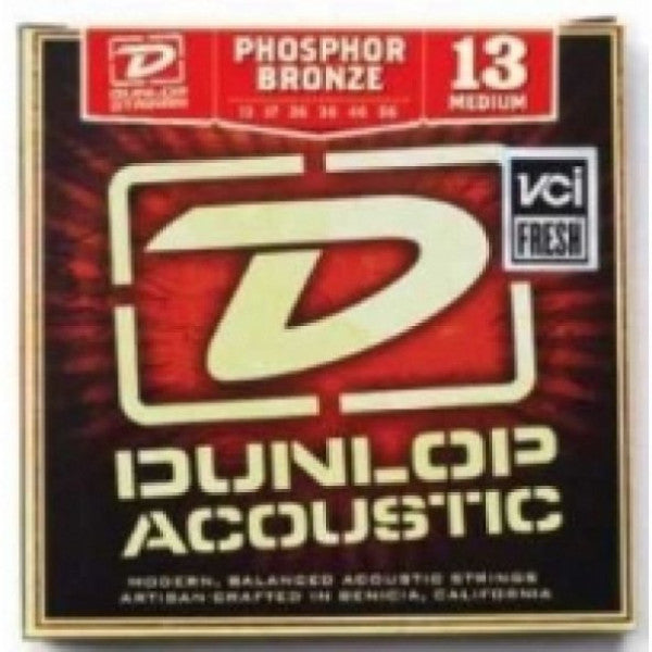 Jim Dunlop Dap1356 Phosphor Bronze Acoustic Guitar String (13-56)