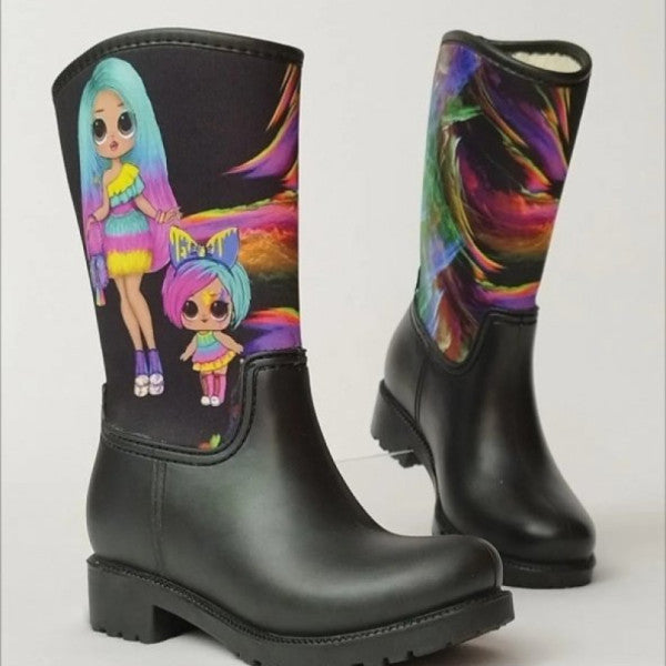 Pembe Potin Waterproof Kids Rain Boots C20862