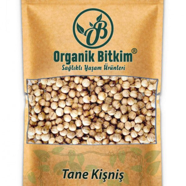 Organik Bitkim - Organic Coriander Seeds - 250 gr