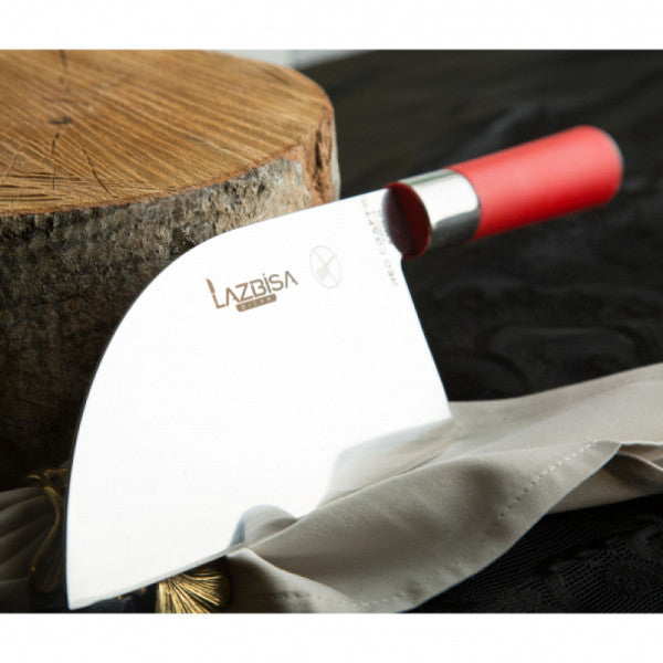 Lazbisa Kitchen Knife Set Meat Vegetable Bread Fruit Chef Knife 2Li Red Craft Series ( Action & Almazan )
