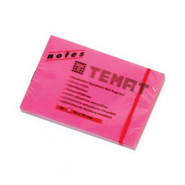 Temat Sticky Note Paper 50X75 Mm Highlight Pink