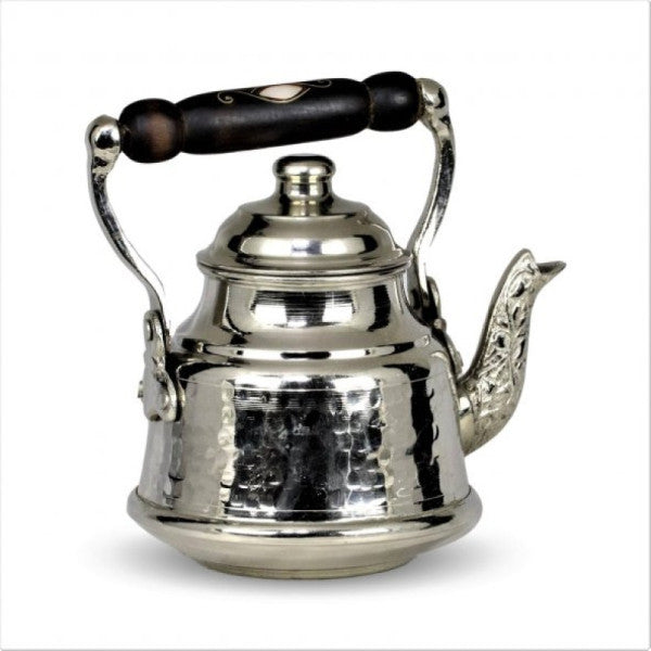 Morya Linden Teapot Nickel Plated Forged Small Honeycomb Embroidered 650