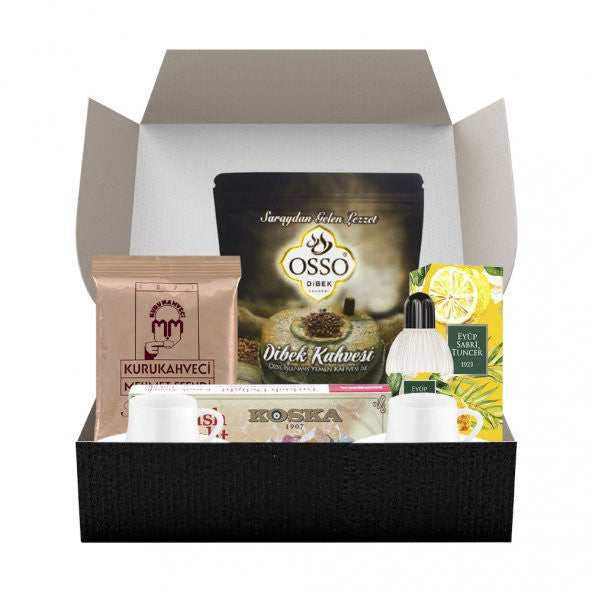 Turkish Delight And Cologne Coffee Box, Turkish Delight Gift Box