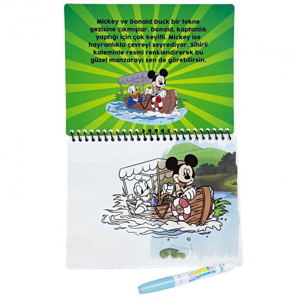 Licensed Disney Mickey Mouse Magic Water Magic Coloring Book