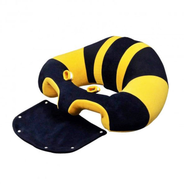 Baby Support Sitting Cushion - Navy Blue Yellow