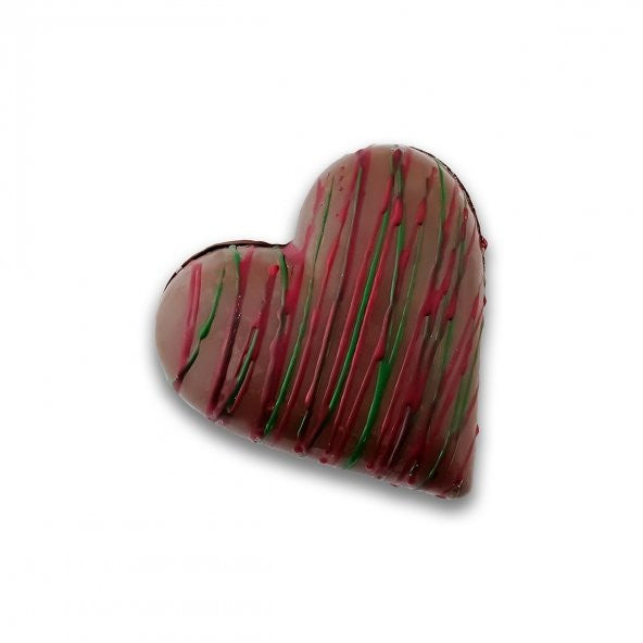 Heart Patterned Figure Chocolate