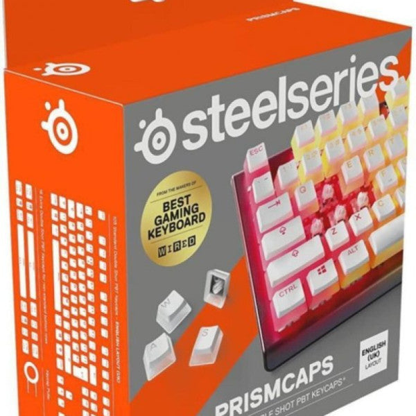 Steelseries Prism Caps White Keypad Uk