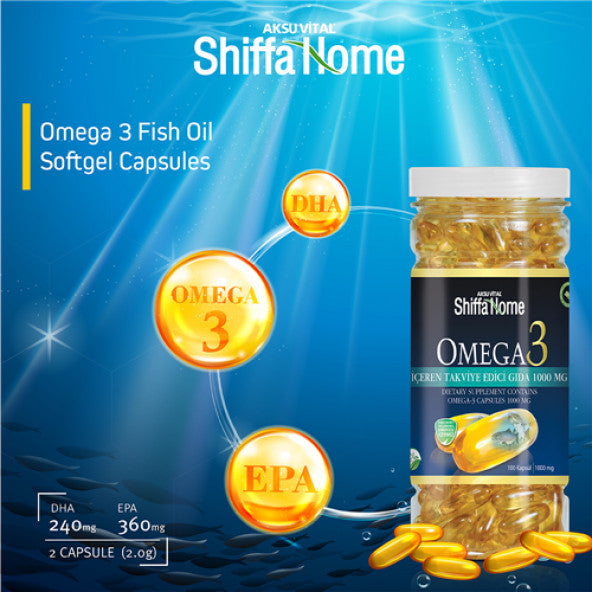 Omega-3 1000 Mg 100 Softgel