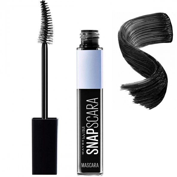 Pitch Black Maybelline Black Mascara With Snapscan