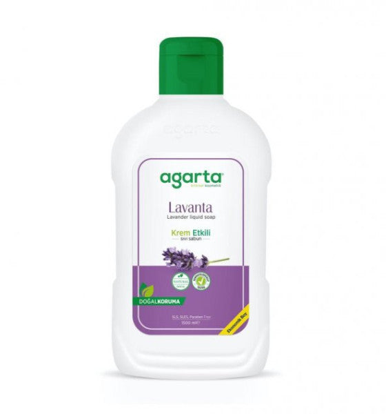 Agarta Natural Cremy Effect Liquid Soap Lavender 1500 ML